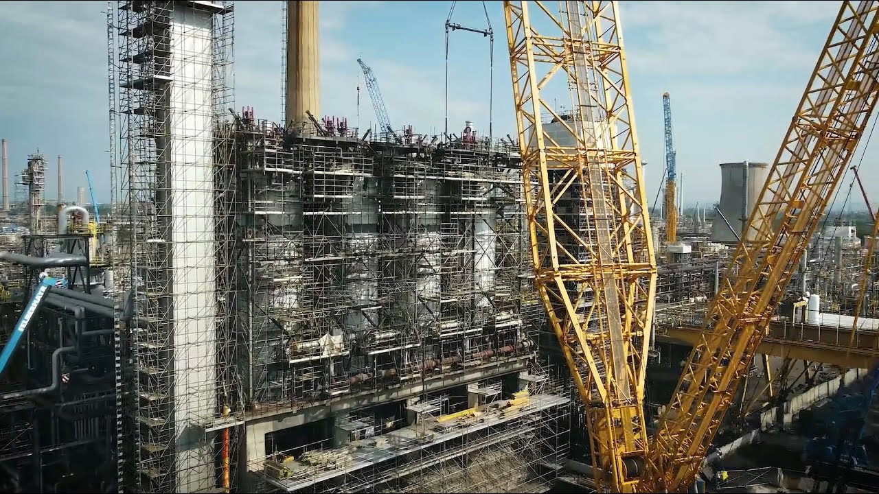 Coke drums replacement at Petrobrazi Refinery - Turnaround 2023