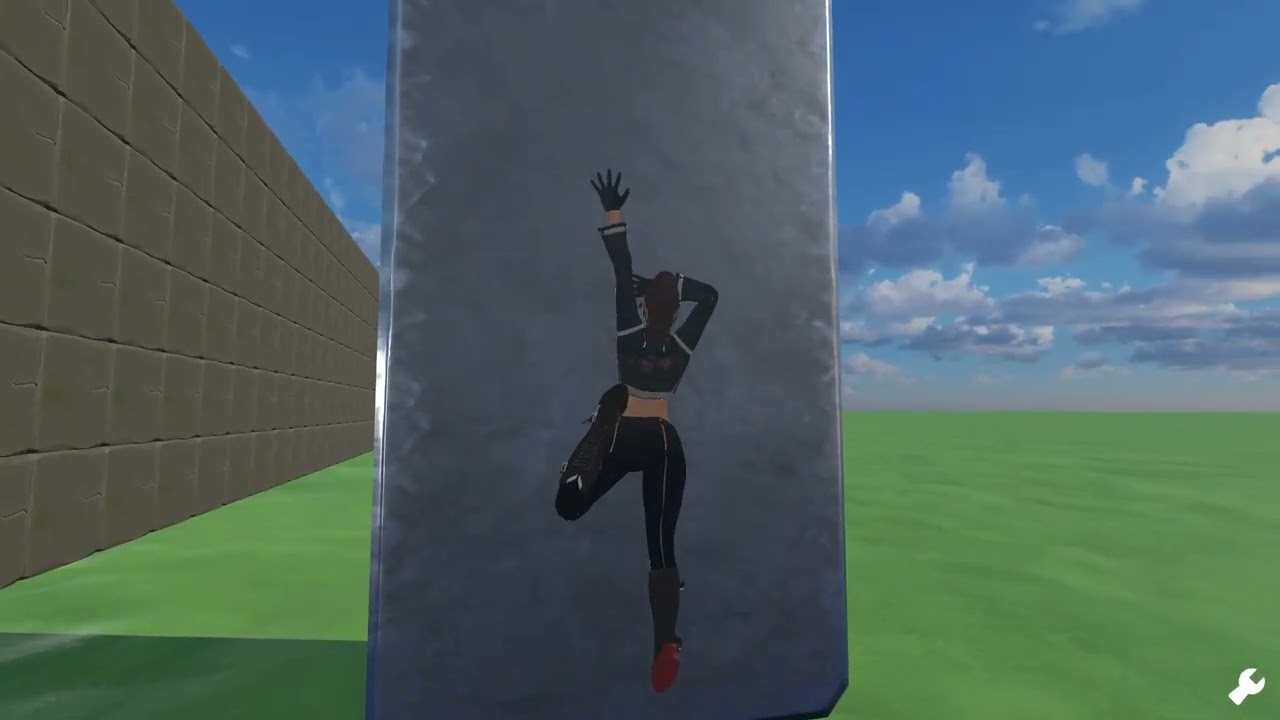Flattened Girls Mai Biker flattened (Malleable Girl Simulator 1.8.0)