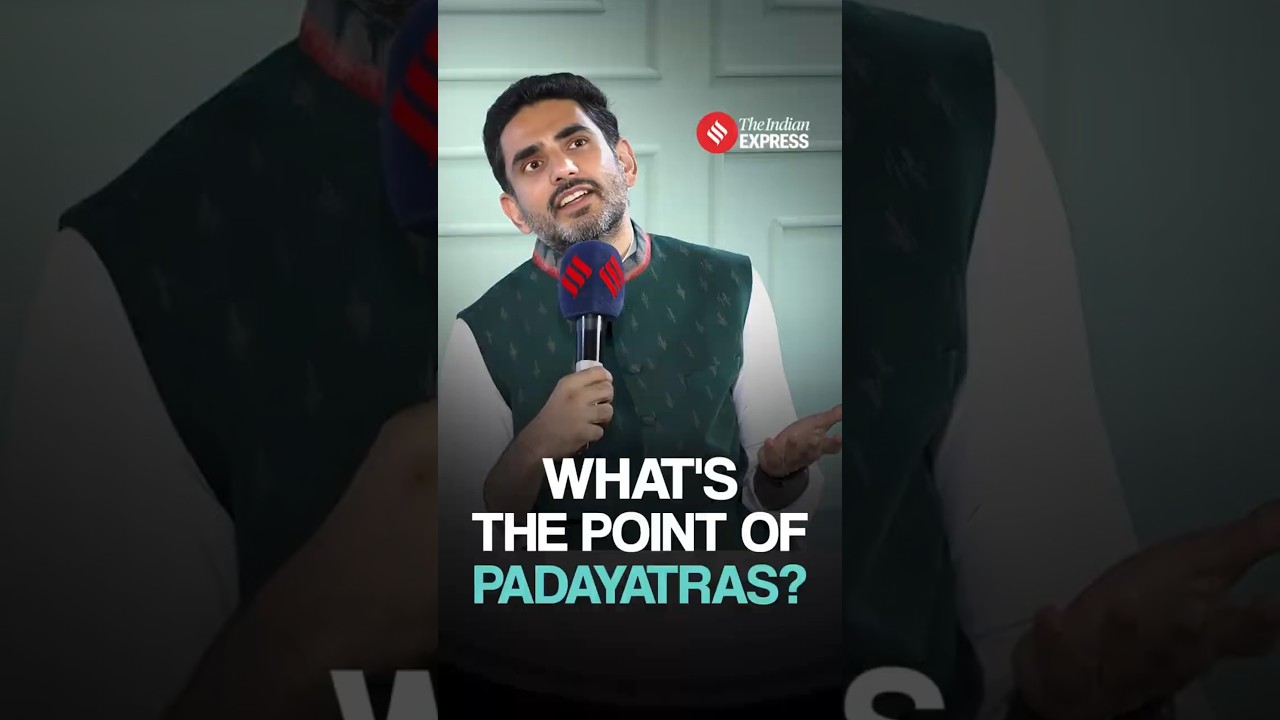 Stanford MBA or Andhra Padyatra: Which Shaped Nara Lokesh More?| Exclusive| Express ADDA