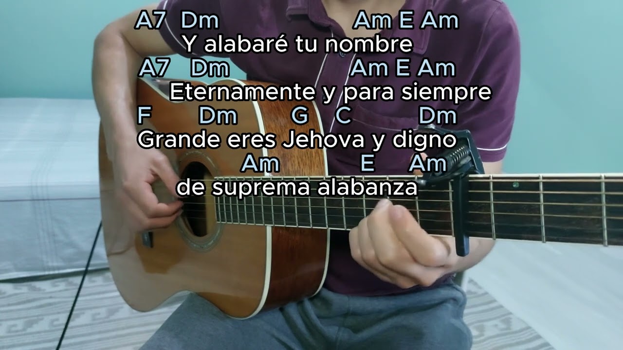 Te exaltaré mi Dios mi Rey | Salmo 145 - Fingerstyle