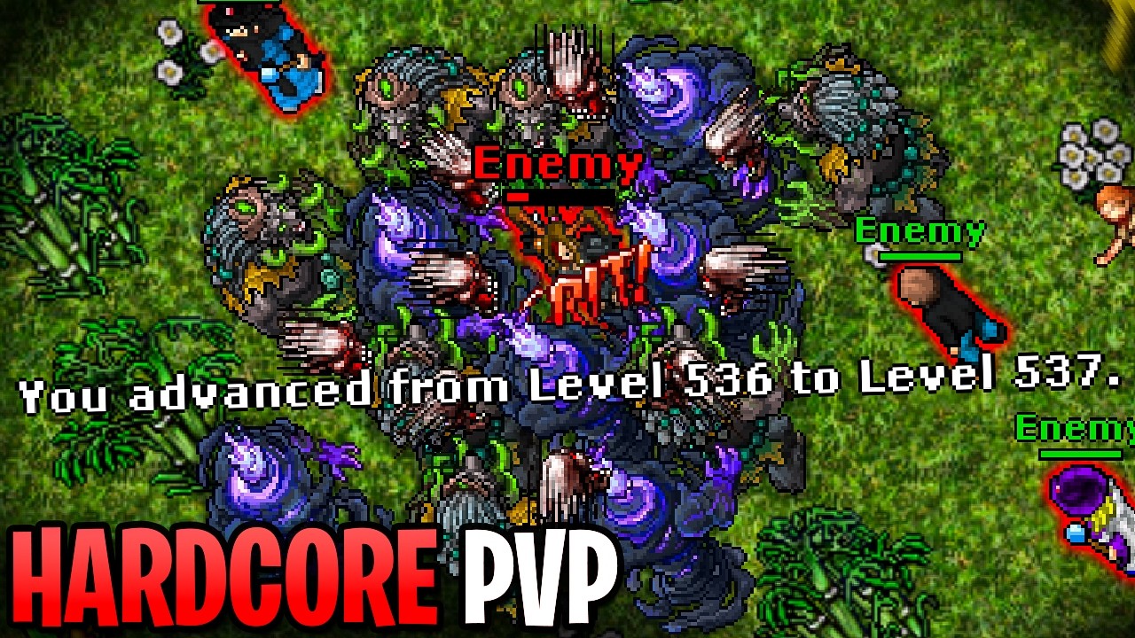 Peleg&atilde;o no Aberto Contra a Pune de Hardcore PvP no Tibia