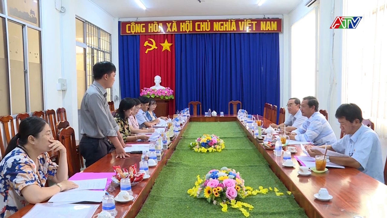 COOPERATING COMMUNICATIONS BETWEEN AN GIANG NEWSPAPER & TV AND VINH TE WARD | ATV NEWS
