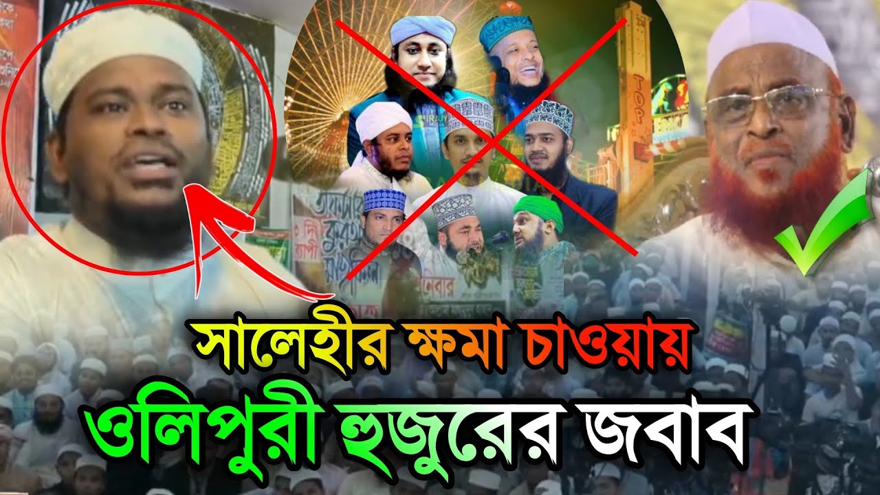 সালেহীর আকিদা নিয়ে কি বললেন? আল্লামা ওলিপুরী || nurul islam olipuri || motaleb hosen salehi