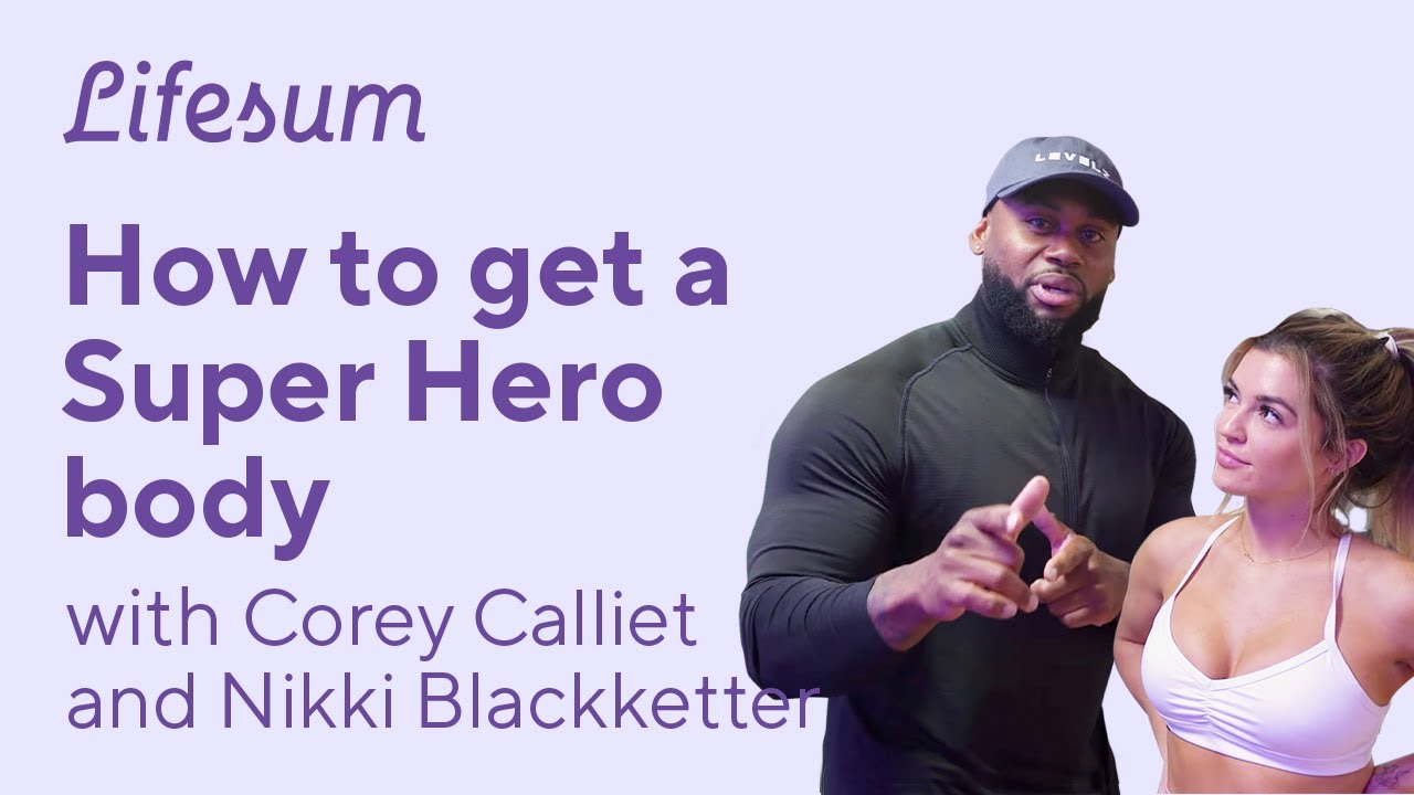 Super hero home workout with Corey Calliet & Nikki Blackketter | Lifesum exercises