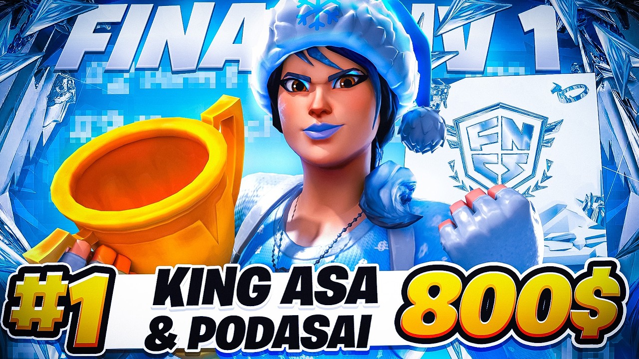 9-е место в финале FNCS Div 1 (+$800) 🏆 Победа над @Podasai