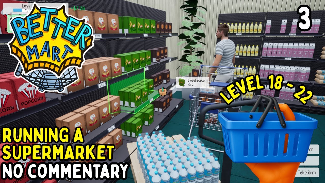 Better Mart Simulator 💳🛒 UNLOCKED SO MANY NEW PRODUCTS 🛍️ | Longplay No Commentary #3
