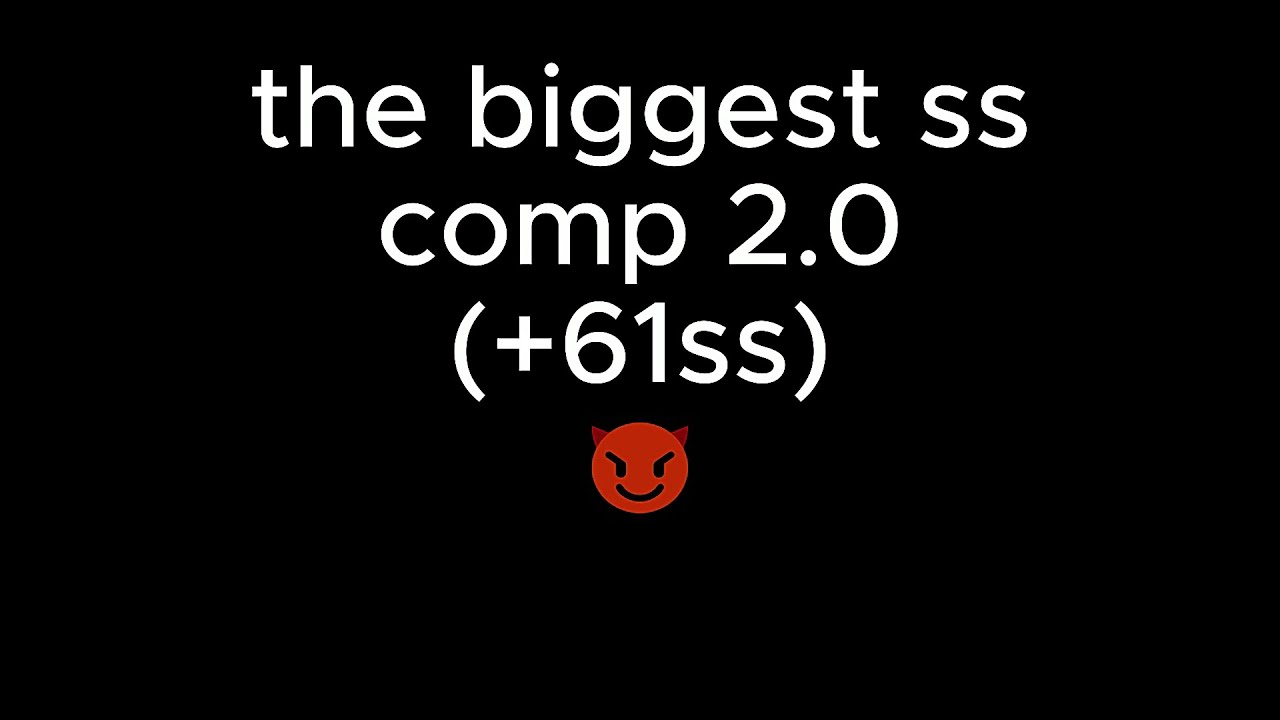 The biggest ss comp 2.0 | Dynast.io