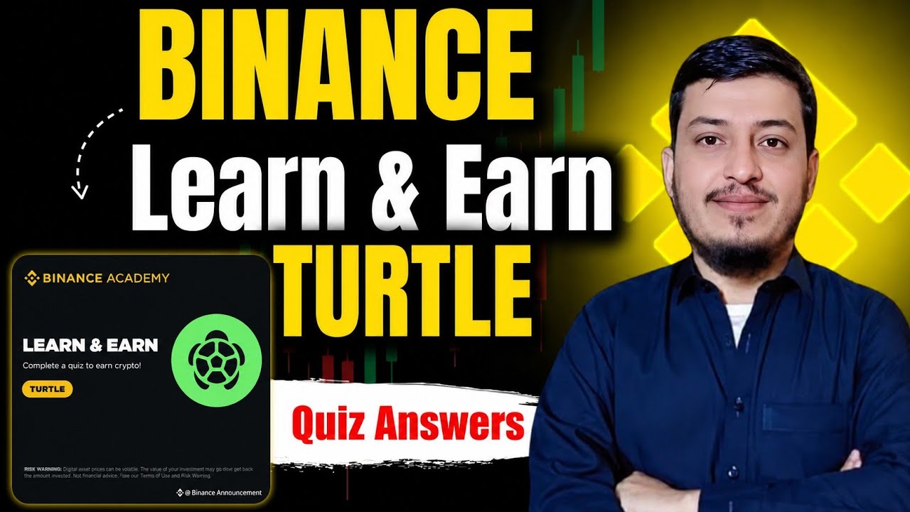 Binance learn and earn Turtle quize answers || Binance learn and earn new offer