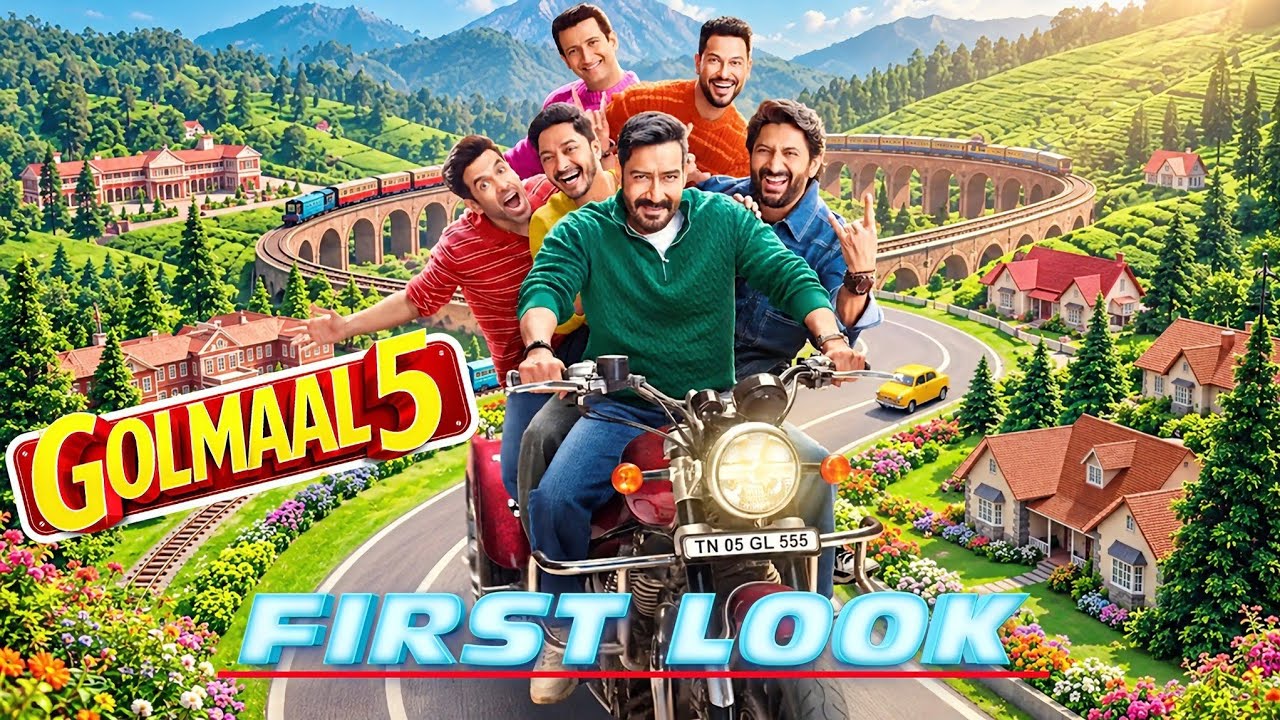 Golmaal 5 (2027) | First Look | Ajay Devgn | Arshad Warsi | Sharman | Kunal | Tusshar | Shreyas