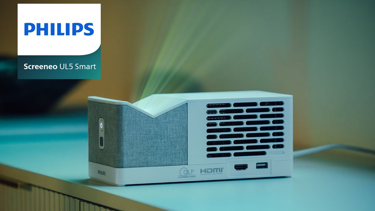Philips Screeneo UL5 Smart  |  Triple RGB Laser Ultra Short Throw Projector