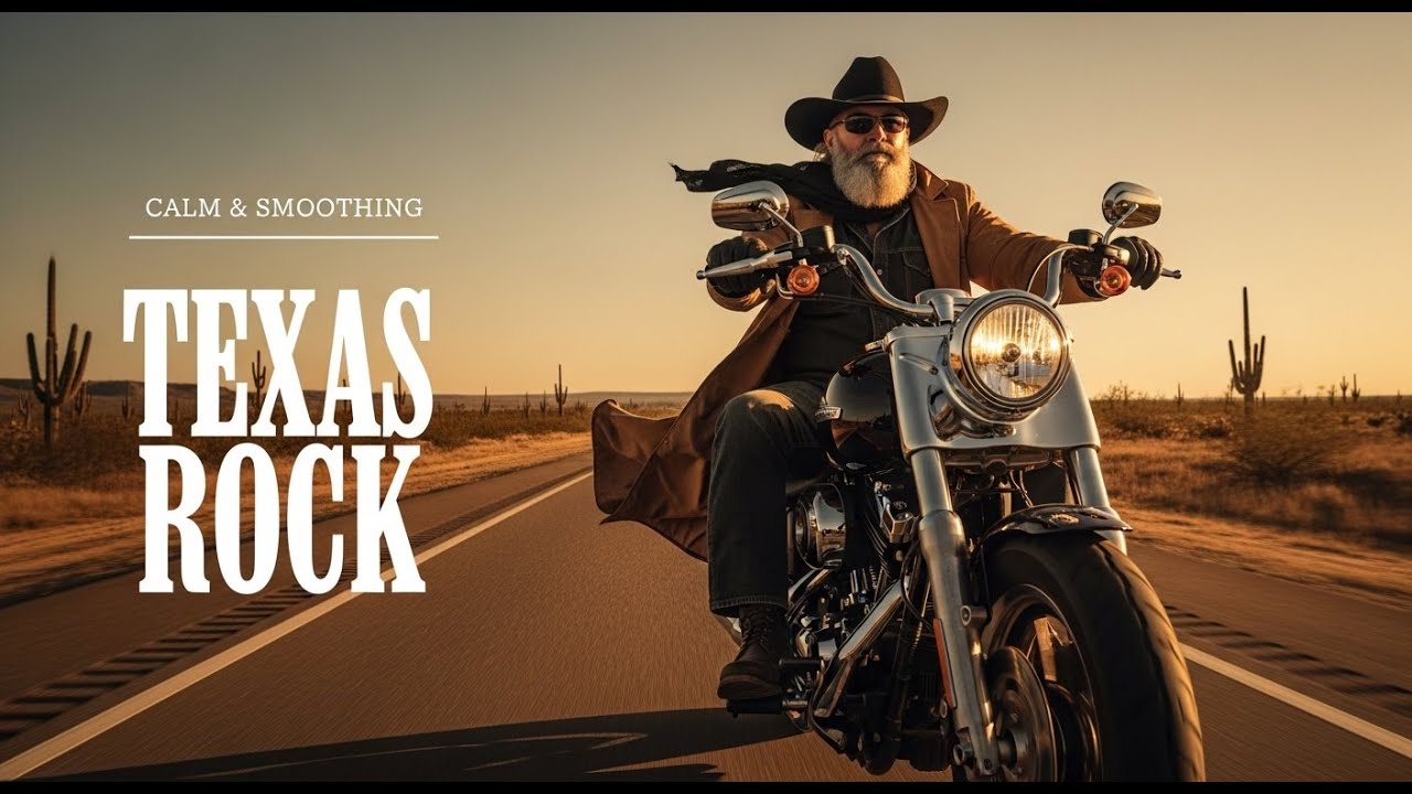 Texas Outlaw Rock N Roll Vibes: Raw Biker Guitars & Blues Spirit #96