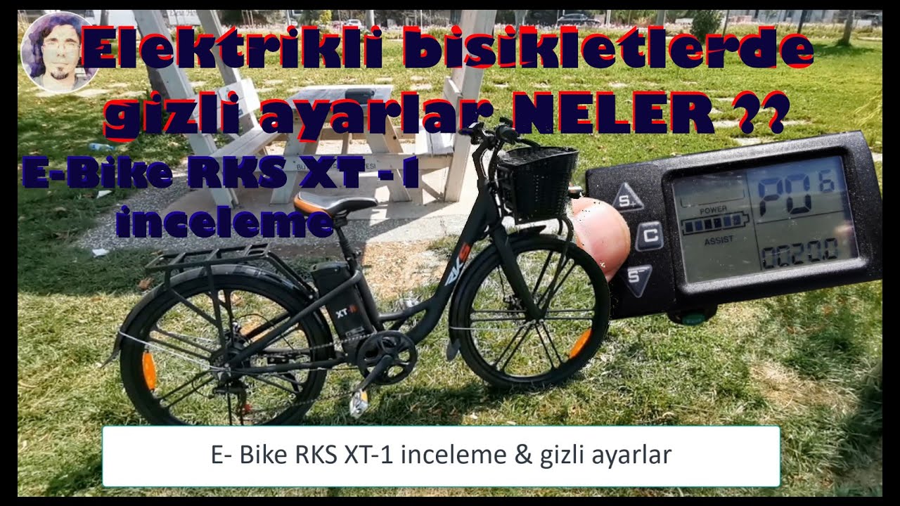 E  Bike RKS XT  1 inceleme ( ekran gizli ayarları ve gaz kolu takılması rks mx35 dahil )