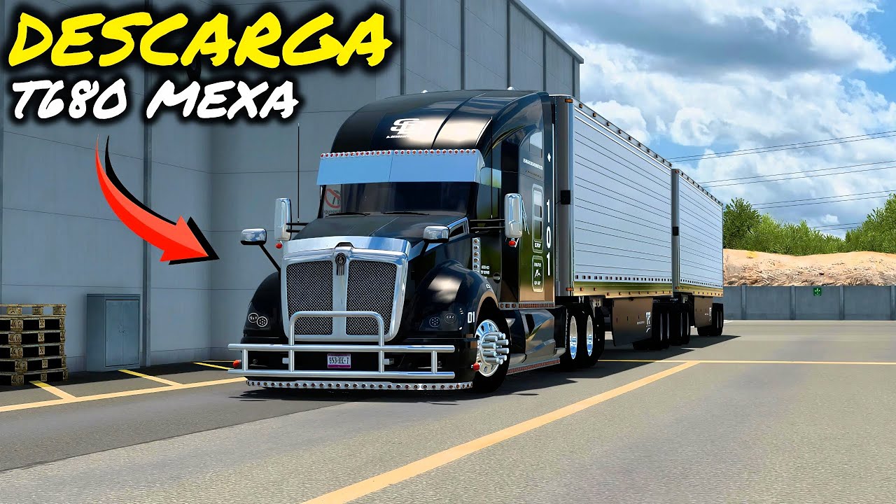Descarga este Kenworth T680 2014 BIEN CHINGON PARA EL ATS 🇲🇽🍅 LINK EN LOS COMENTARIOS 