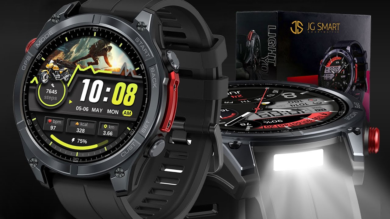 Smartwatch JG Smart HD ULTRA AMOLED &ndash; Technologia, wytrzymałość i MOC!