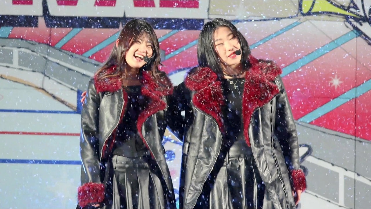 Fearless　2026.02.08　「とまこまいスケートまつり」　ダンスボーカルユニット・フィアレス　雪降る中でのダンスパフォーマンス！