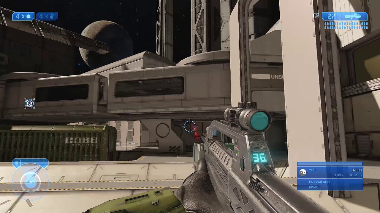 Halo MCC [Halo 2] - Cairo Station Par Score