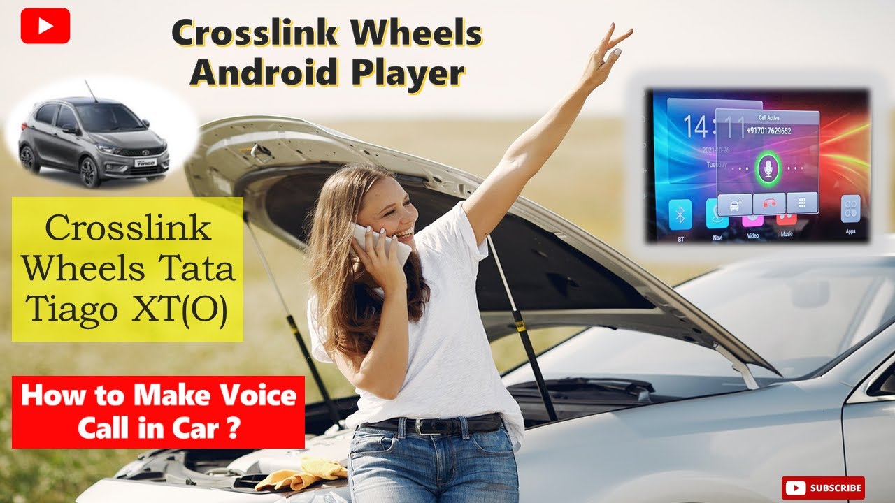 How to make voice call in ( Crosslink Wheels) android player ?