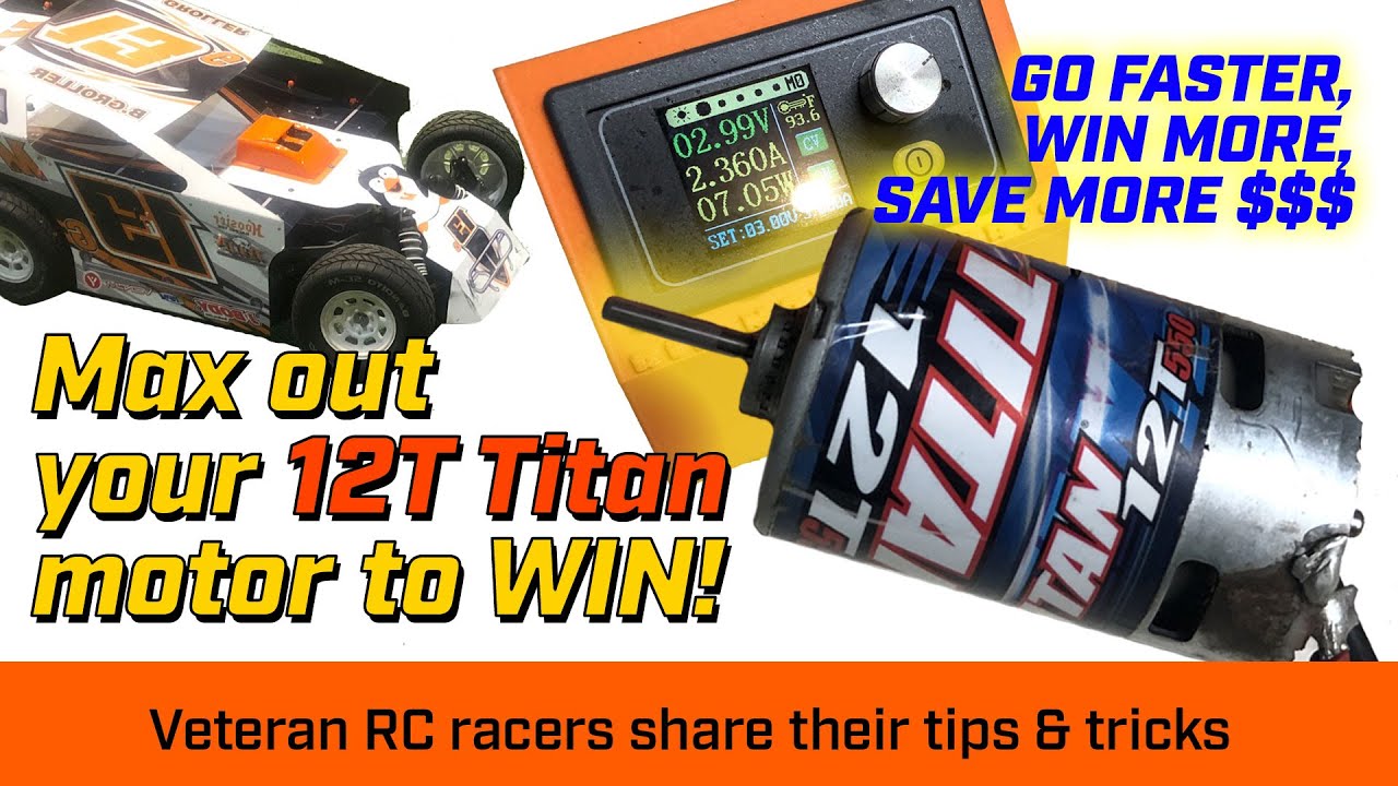 Break-in your BRUSHED motor for MORE POWER! Veteran racers share their, tips, tricks, and experience