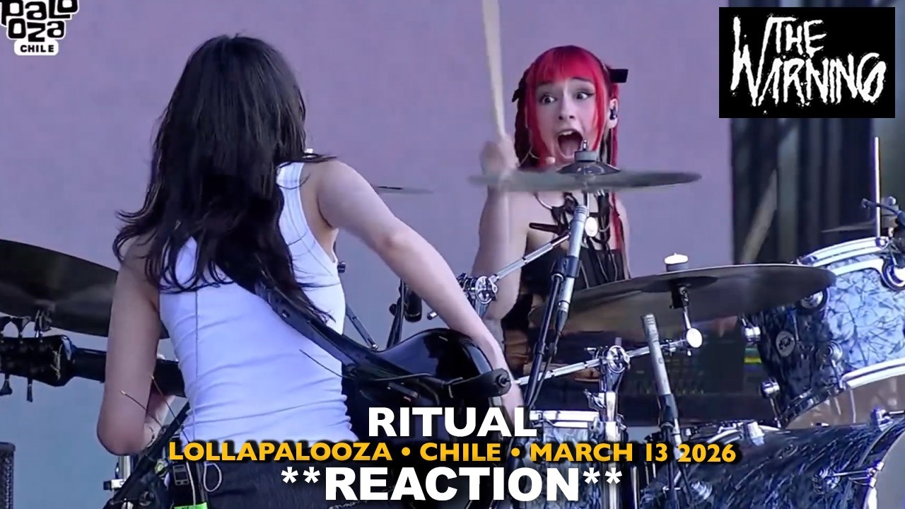 Musicians REACT to The Warning: RITUAL (New song!) (March 13 2026 Santiago Chile)