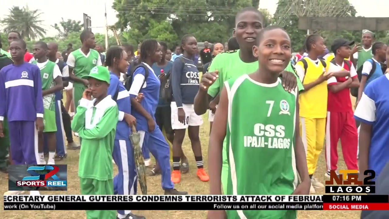 Inter-command secondary school sports competition @NTALive @olumideeguntola284 TV
