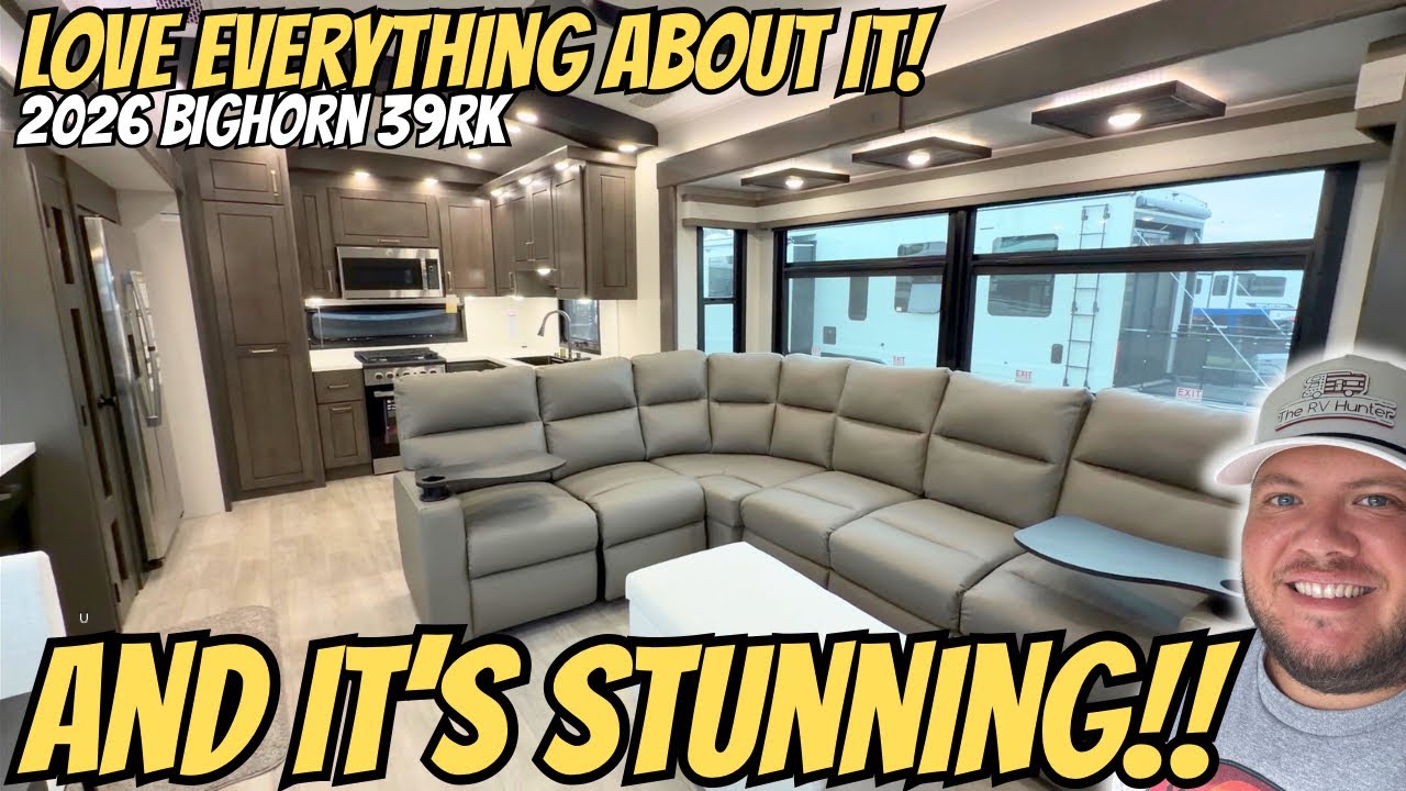 This is STUNNING! 2026 Bighorn 39RK | Rear Kitchen 5th Wheel