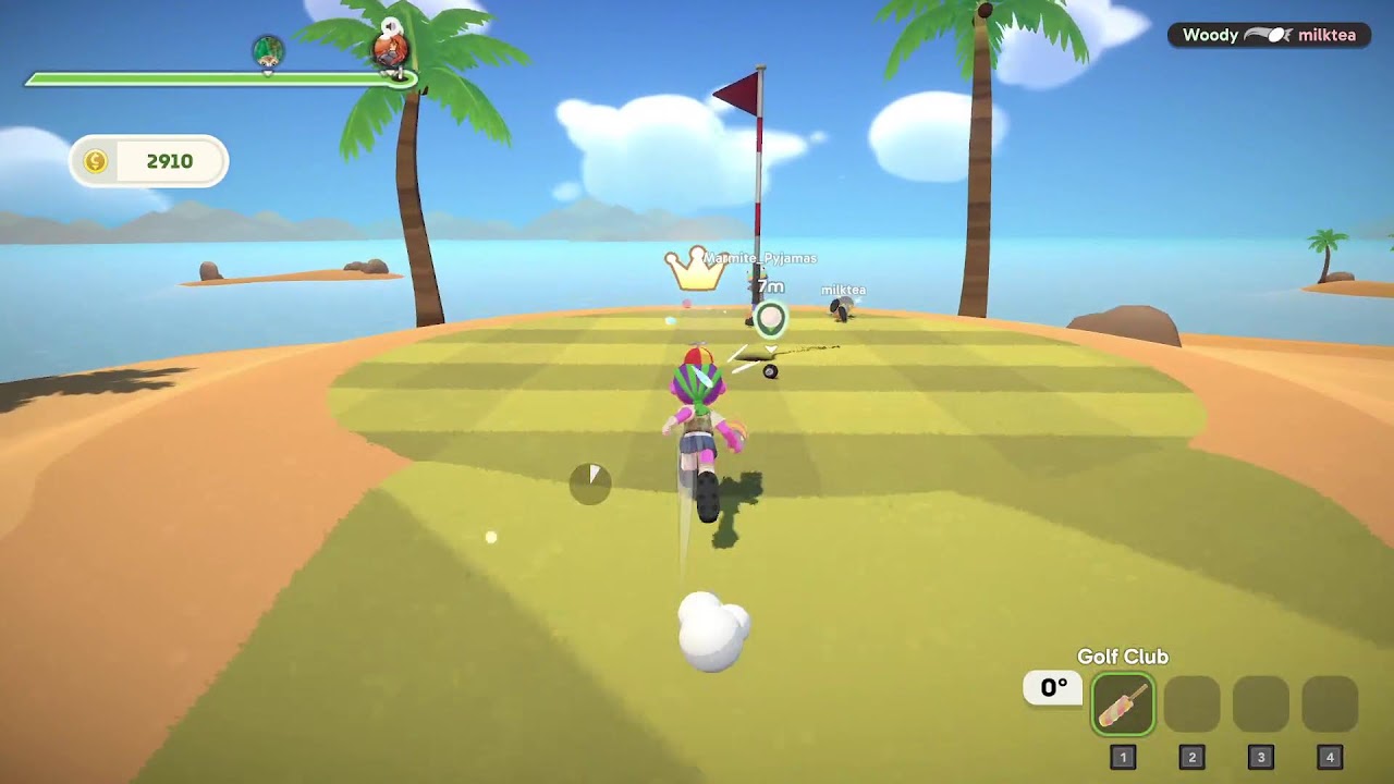 Quick little Super Battle Golf gaming time
