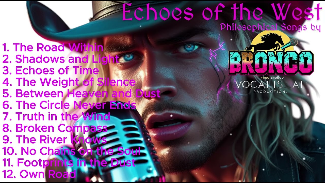 🚦Jung Bronco - Own Road | Philosophical Western Folk Song | Vocalis_AI