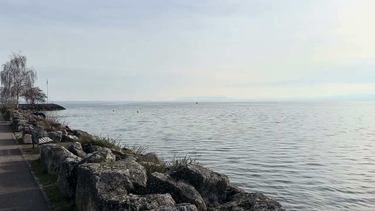 Another beautiful day in Switzerland - Swiss Neuchatel lake