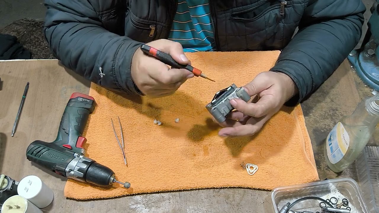 Восстановление блока клапанов Karcher K 5.