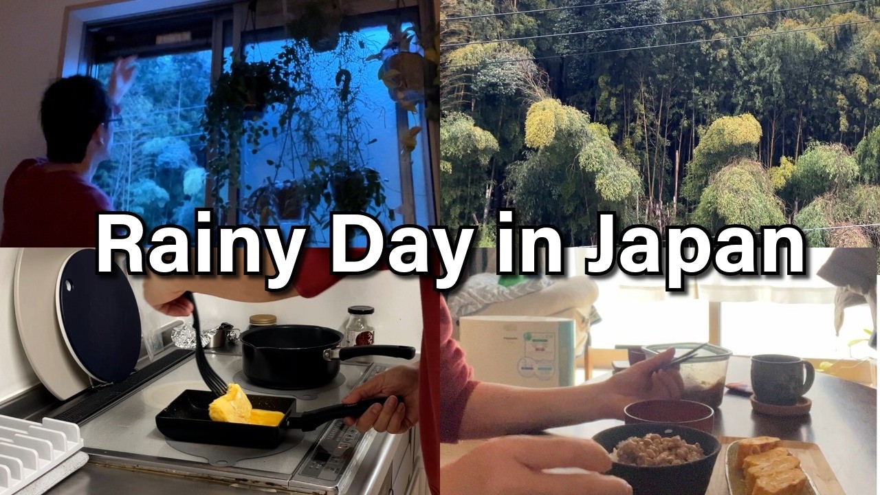 Rainy Day Morning Routine in Japan | Slow Living and a Simple Japanese Breakfast