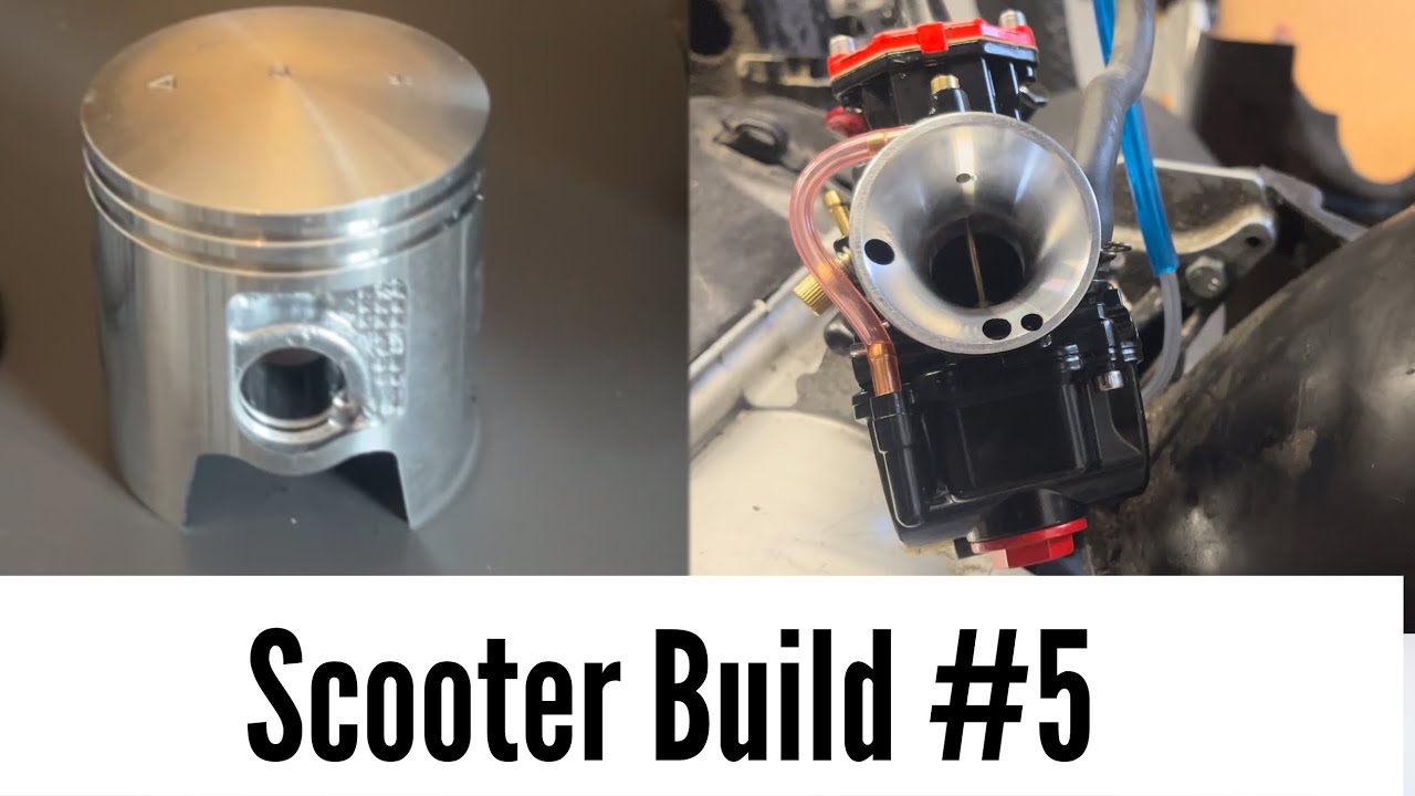 First Start Malossi 70cc, Custom Intake & PWK 21mm | Scooter Building Series