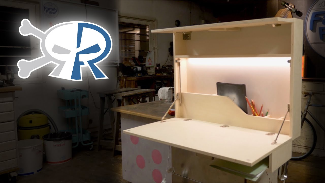 Home made Murphy Desk!