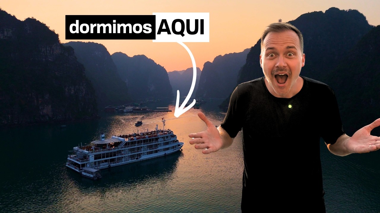 VIETNÃ: Passamos a noite em uma das 7 Maravilhas do Mundo!