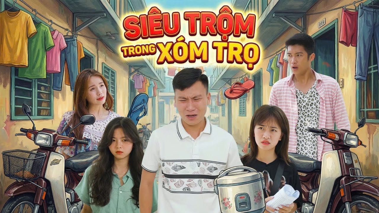 SIÊU TRỘM TRONG XÓM TRỌ | Đại Học Du Ký - Phần 207 | Phim Ngắn Siêu Hài Hước Gãy TV