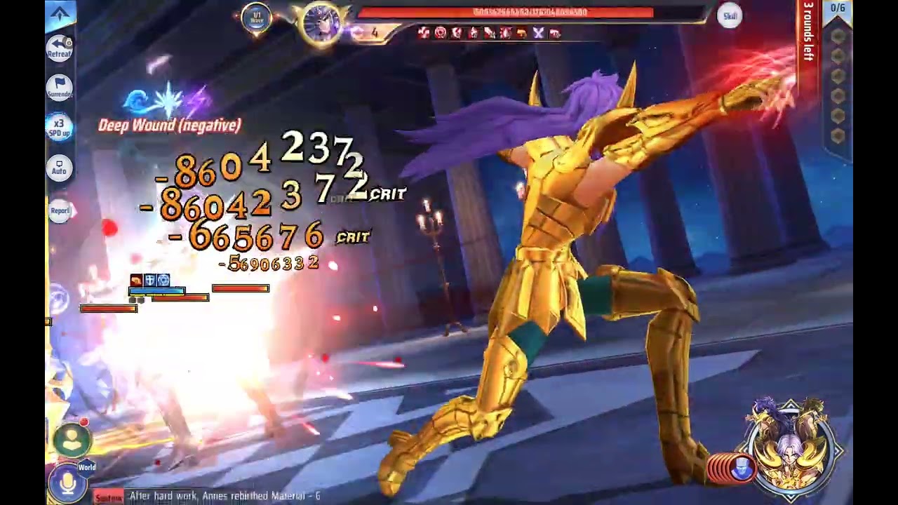 TEMPLE OF HADES - DAMAGE CAP (4.2 Bi) - CANCER DEATHMASK - ATHENA EXCLAMATION