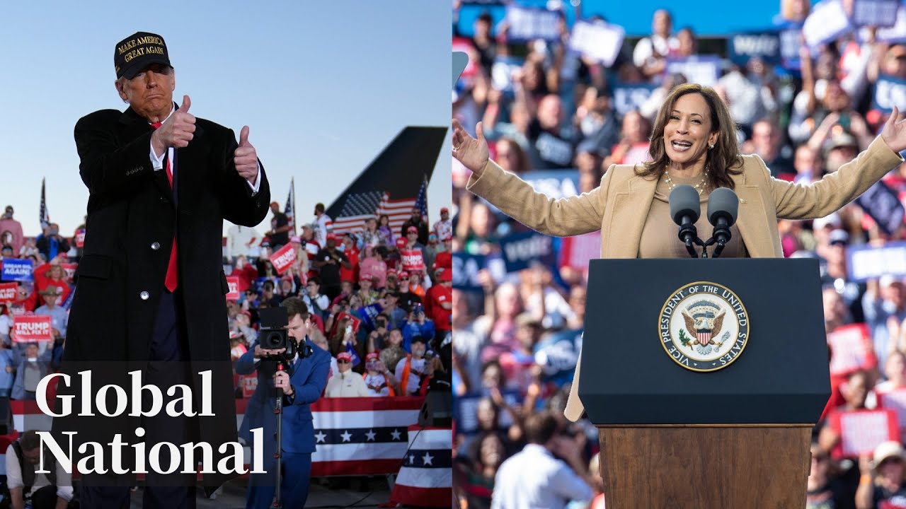 Global National: Nov. 3, 2024 | Harris, Trump neck-in-neck as US election in final stretch