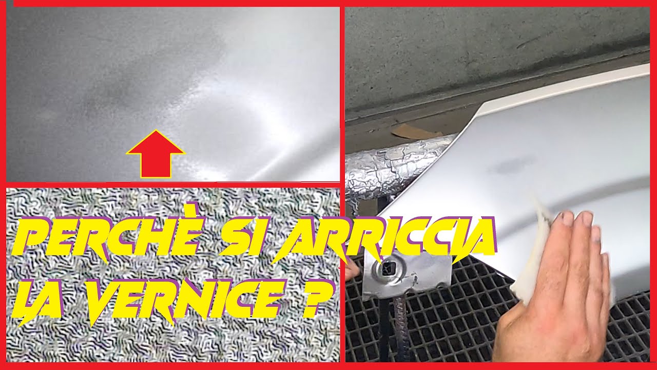 Come rimediare alla vernice che si arriccia