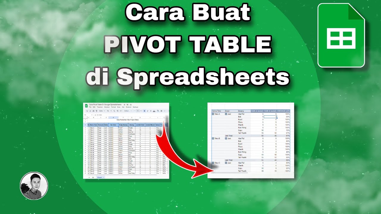 Cara Buat Pivot Table Di Google Spreadsheet | Google Sheet