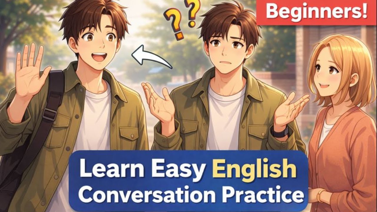 Learn Easy English LIVE 🔴 | Funny Daily Conversations for Beginners