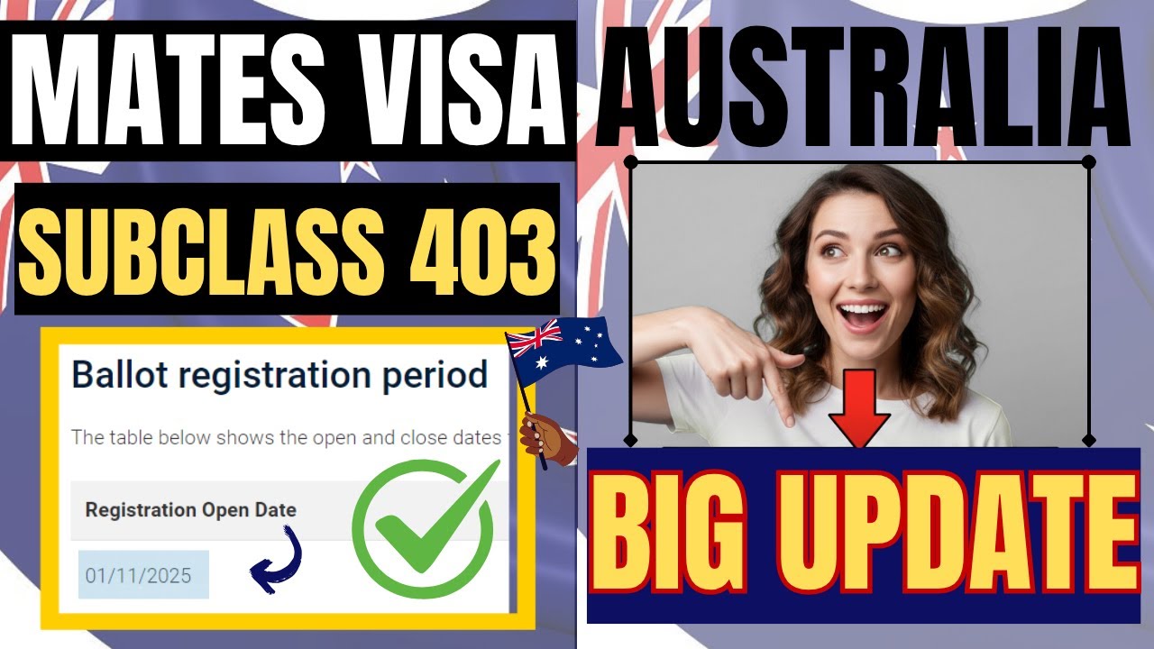 Mates Visa BIG UPDATE 2025 | Subclass 403 | Ballot Registration Explained!
