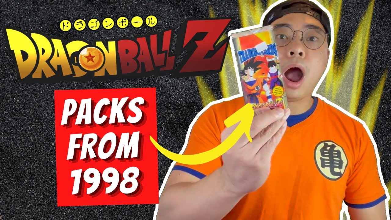 Opening up Vintage Dragon Ball Z Trading Cards packs from 1998!