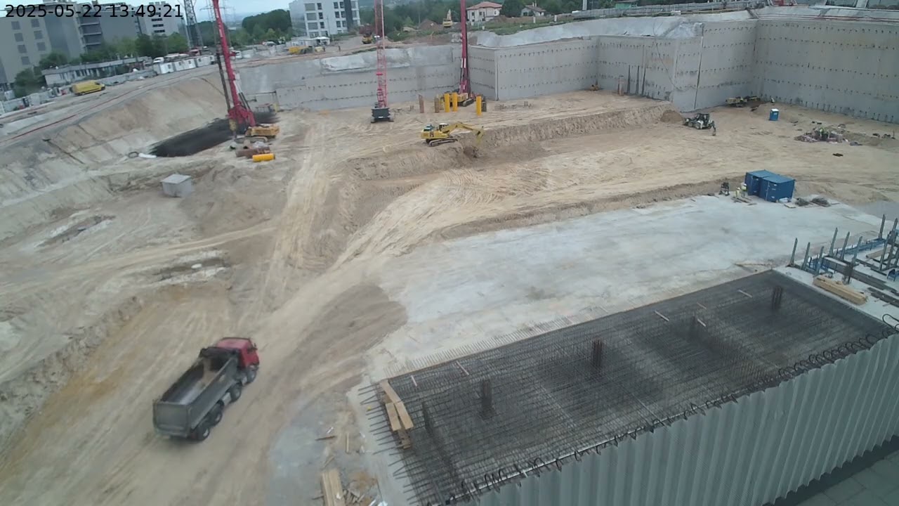 Garitage Park Office Tower 2025.05.22 construction timelapse (cam3)
