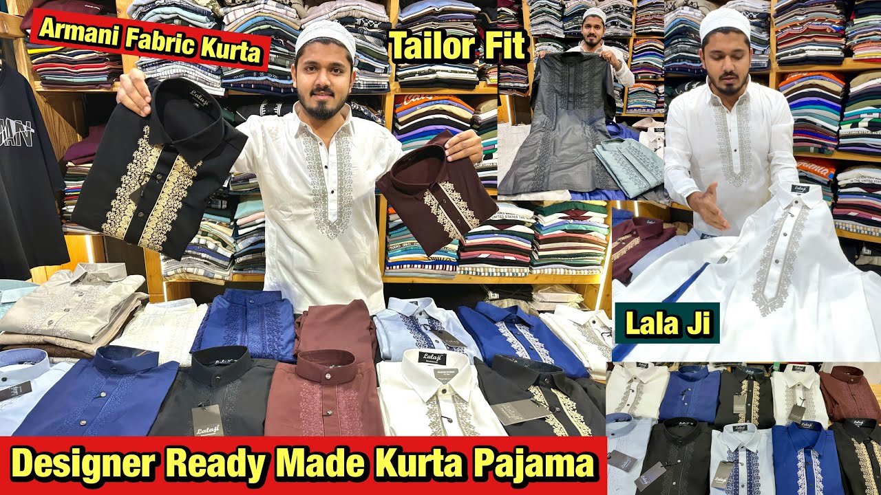 Lala Ji🔥Designer Ready Made Kurta Pajama | Embroidery Work Kurta Pajama | Pathani |Eid Special Kurta