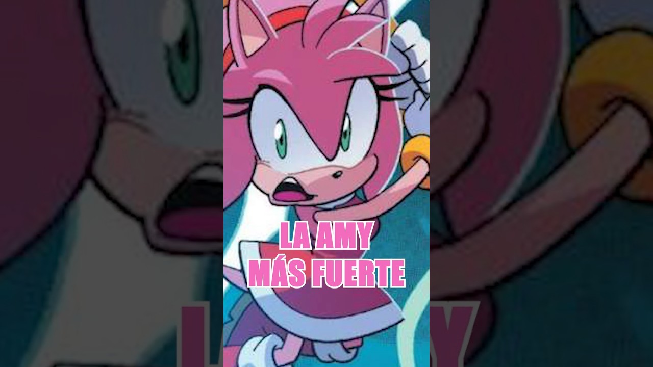 La Mejor Amy || Sonic IDW || #amyrose #amy #sonamy #sonicxamy #sonicidwcomics #sonicfrontiers