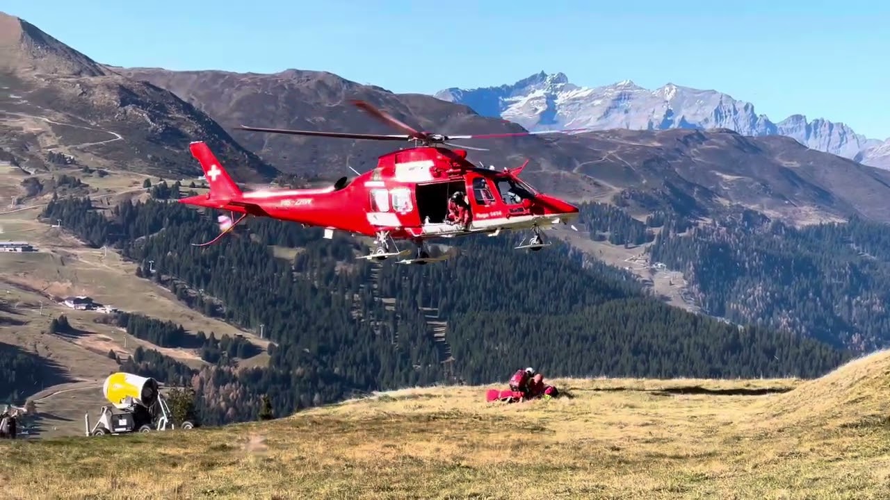 REGA Helicopter Lenzerheide