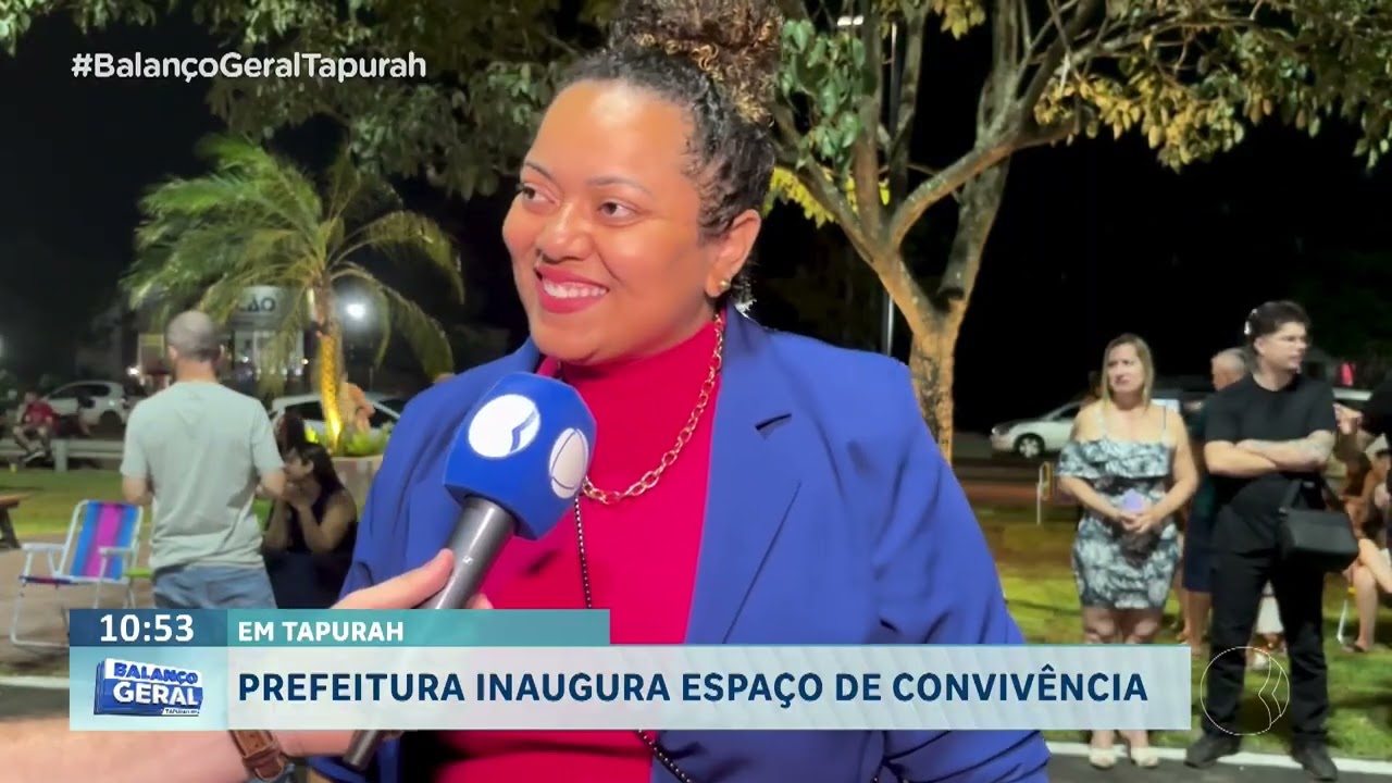 Prefeitura inaugura Espaço de Convivência.