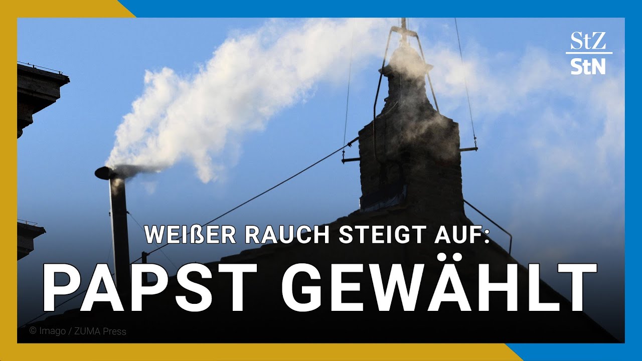Weißer Rauch: Der neue Papst ist gewählt