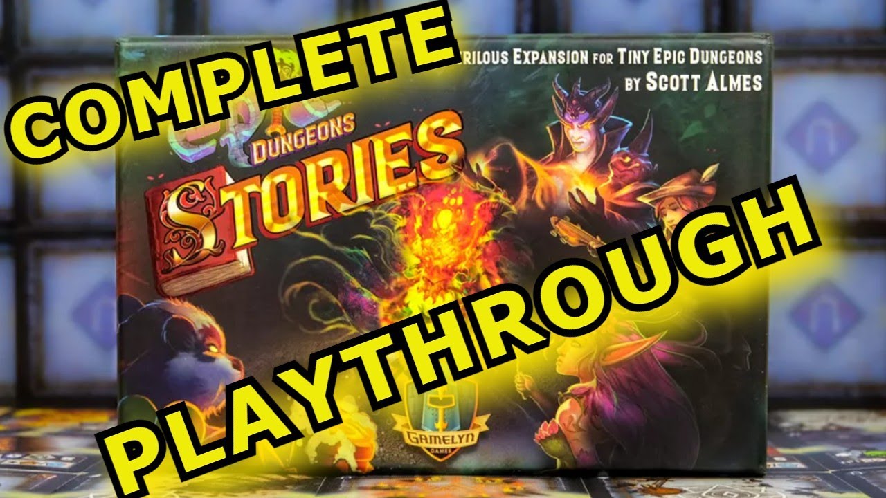 FULL PLAYTHROUGH - Tiny Epic Stories - 2 player
