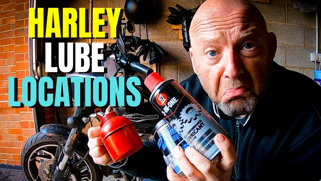 How To Lubricate Harley Davidson M8 Softail | H-D Regular Service Lubrication Locations