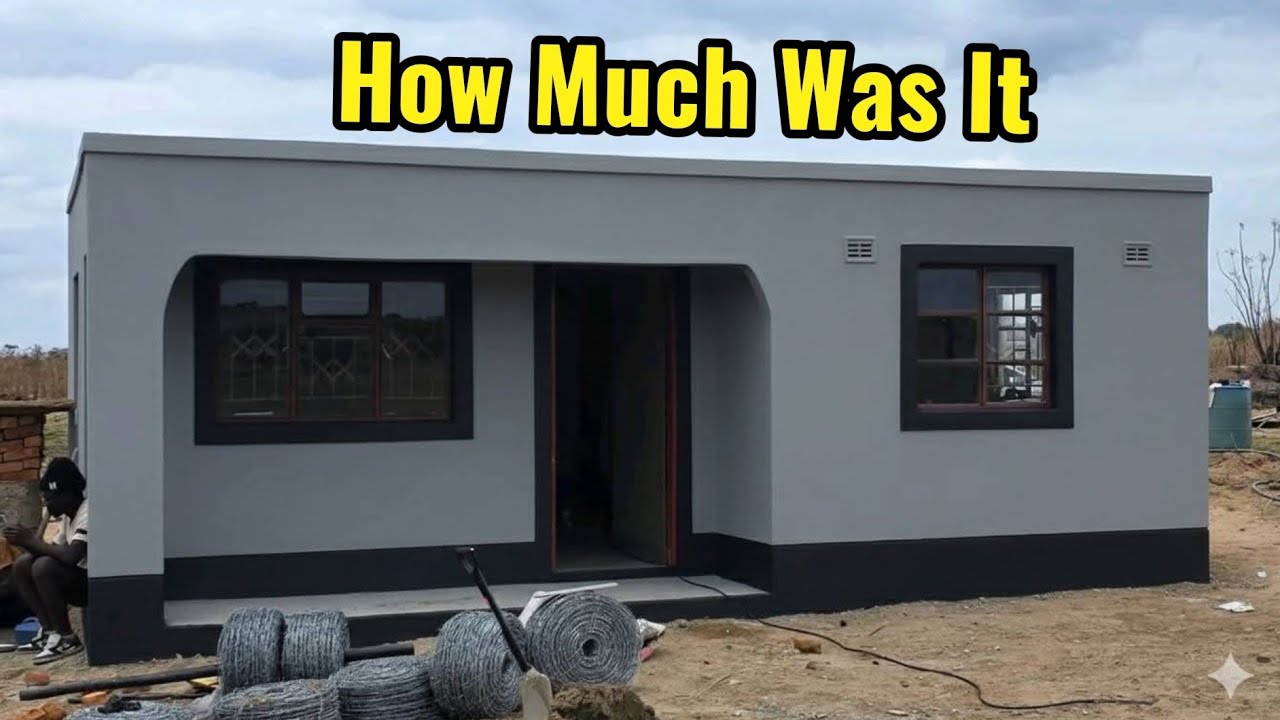 How much it costed us to build a 2 roomed cottage in the rural Zimbabwe 